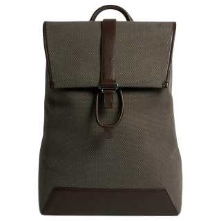 Dunhill Cotton Cashmere Backpack Men's Black Walnut