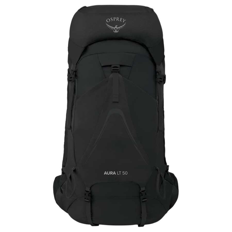 OSPREY 50L Mountaineering Bag Backpack Outdoor Bag Recycled Main Body Fabric Black Women's
