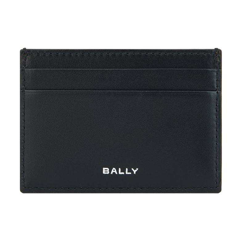 BALLY BALLY Cow Leather Wallet Women's Black