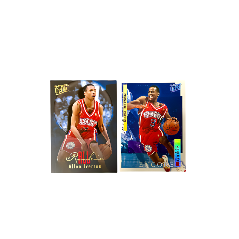FLEER FLEER Iverson In 1997 Basketball NBA