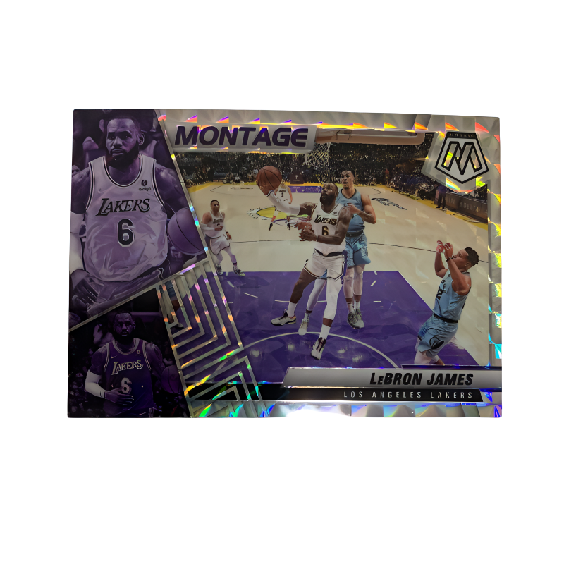 PANINI 2021 22 Mosaics, LeBron James, Lakers, Mosaics Discount, Premium Player Card, Card Collection Pass Sports Cards