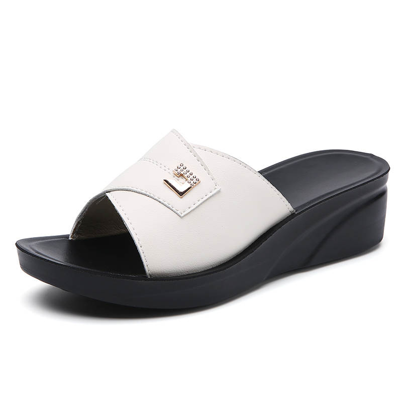 Reivantix Reivanti Slide Slippers Women's Beige