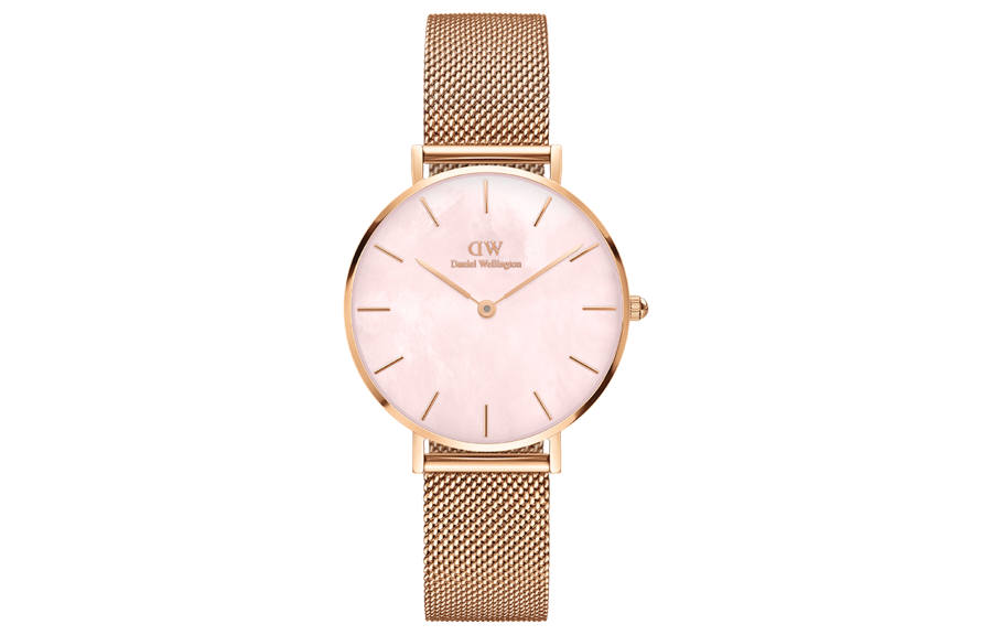DW/DanielWellington Daniel Wellington PETITE Collection Wrist Watches Quartz Movement Mother of Pearl Color Watch Dial Women's Watch