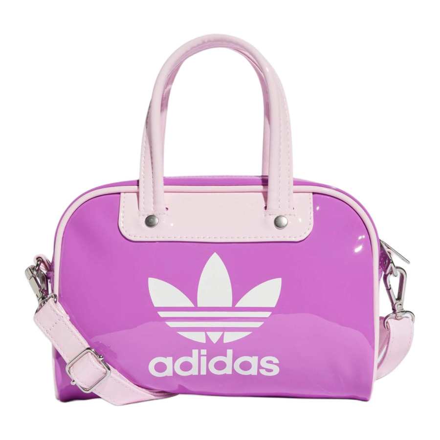 Adidas Originals Adicolor Mini Bowling Bag Purple Burst/White