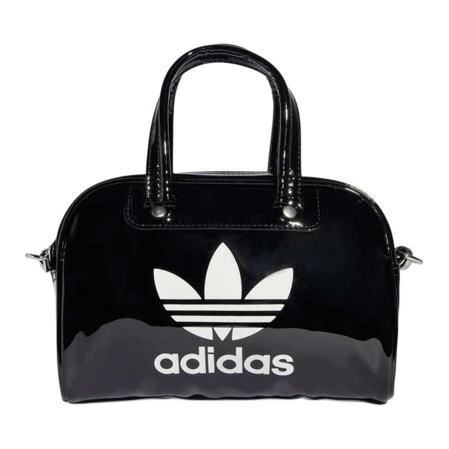 Adidas Originals Adicolor Mini Bowling Handbag Black/White