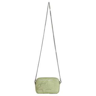 Golden Goose Sheepskin Shoulder Bag, Crossbody Bag Mini Women's Green