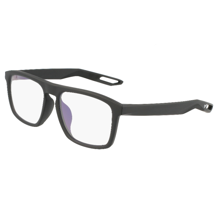Nike Nike Square Eyeglass Frames Unisex Black