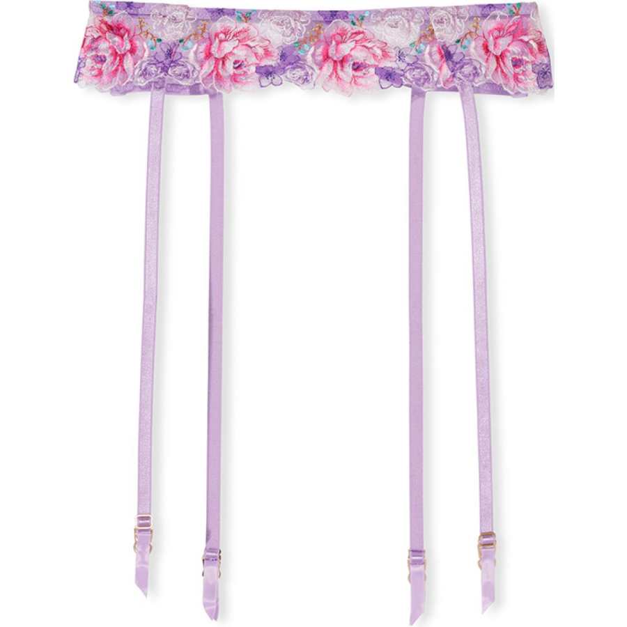 Victoria's Secret Underwear Accessory Women's Purple Floral