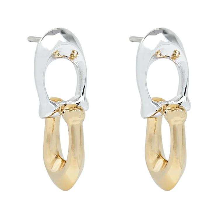 COACH COACH Signature C Drop Earrings