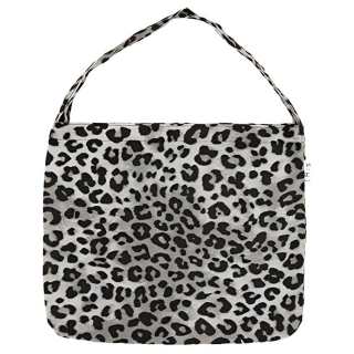 Emis Corduroy Shoulder Bag, Crossbody Bag Regular Unisex Leopard Print Gray