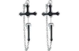 BYG Alloy Stud Earrings Unisex Gift Box Set