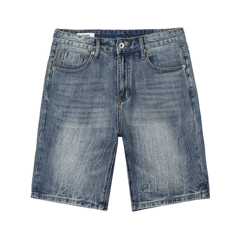 Jeep Denim Shorts Men's Blue Moderate