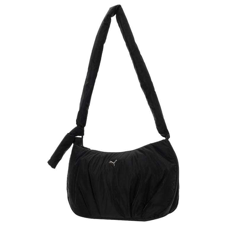 PUMA Fabric Shoulder Bag, Crossbody Bag Regular Women's Black