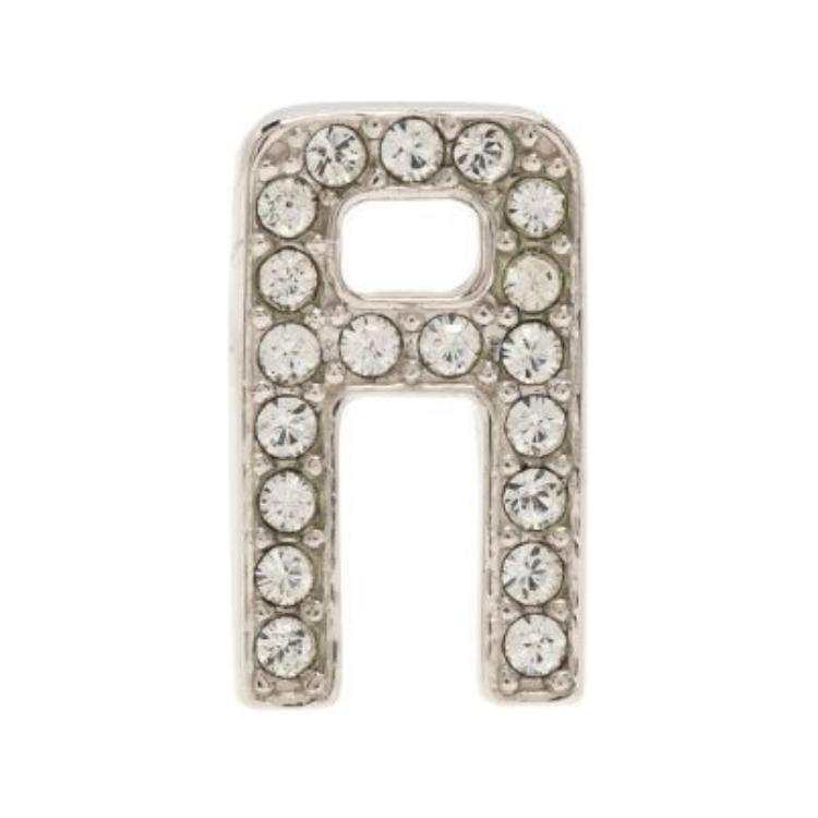 Ambush crystal-embellished logo-plaque earring