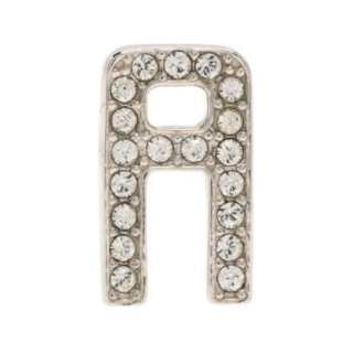 Ambush crystal-embellished logo-plaque earring