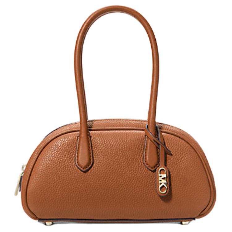 MICHAEL KORS Pebble Leather Handbag Small Women's Brown