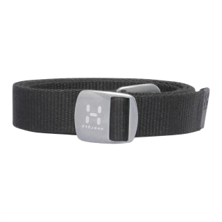 HAGLÖFS Solid Color Design, Plate Buckle Leather Belts Unisex Black Style 2.5cm