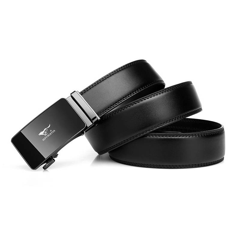 SEPTWOLVES SEPTWOLVES Cow Leather Belts Men's 3.5cm