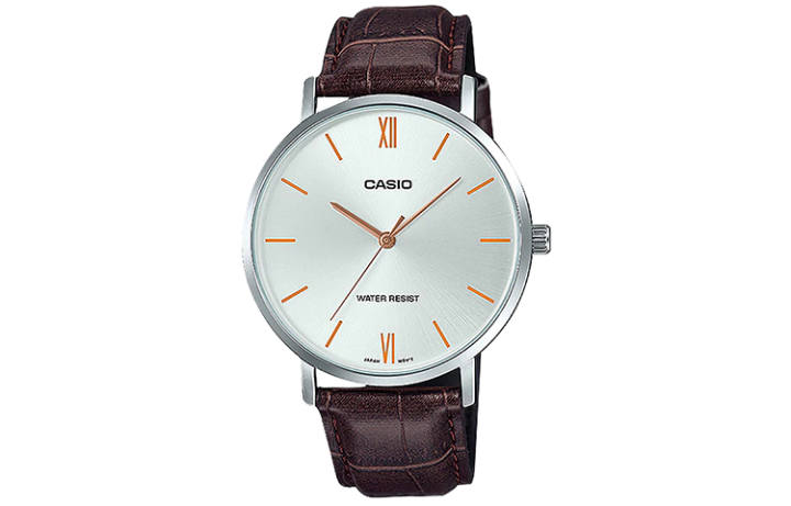 CASIO CASIO Men Standard Series Silver Watch MTP-VT01L-7B2