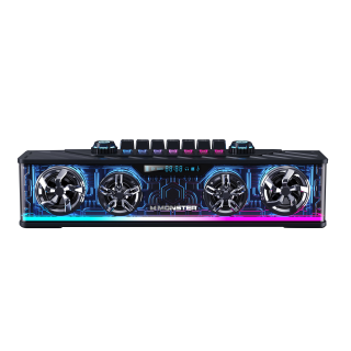 MONSTER Speakers G06 3.5mm Audio Jack With USB Bluetooth Connection