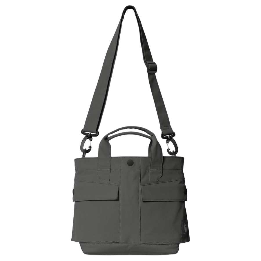 Carhartt WIP Polyester Portable Crossbody Bag, Shoulder Bag Regular Unisex Graphite