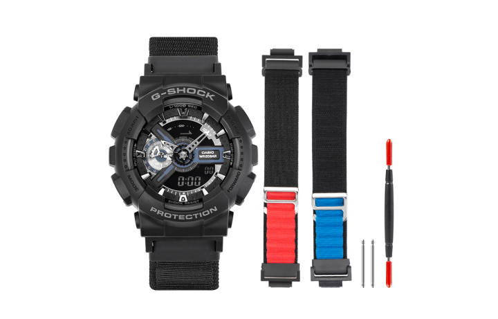 CASIO CASIO Unisex Liquid Crystal/Analog Dual Display Series 51.2mm Black Watch