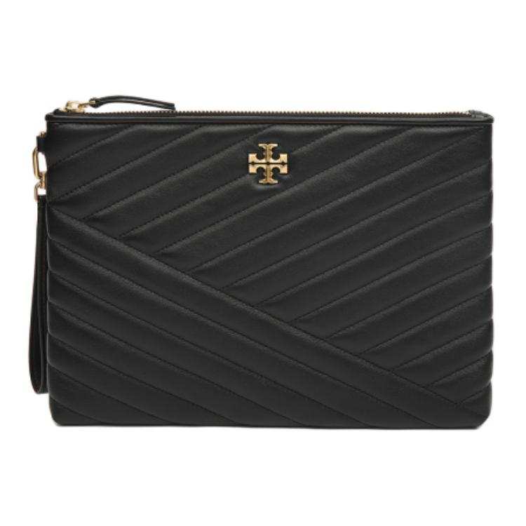 TORY BURCH Sheepskin Clutch Regular Women's Black