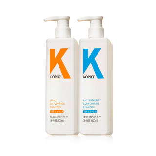 KONO Classic Shampoos Hair Care Oil Control Dandruff Treatment Cleaning Soap Scent 500ml+500ml