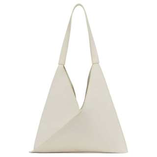 KHAITE Leather One Shoulder Handbag Small Women's White