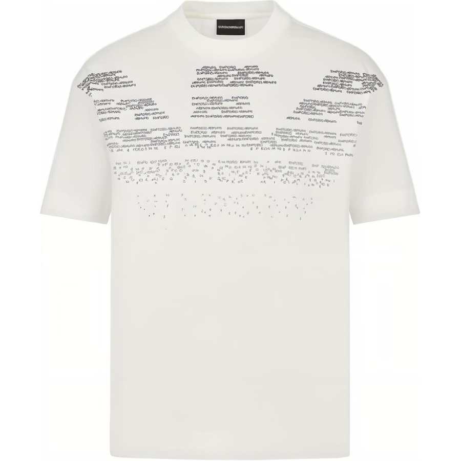 EMPORIO ARMANI SS23 T Shirt Men's White