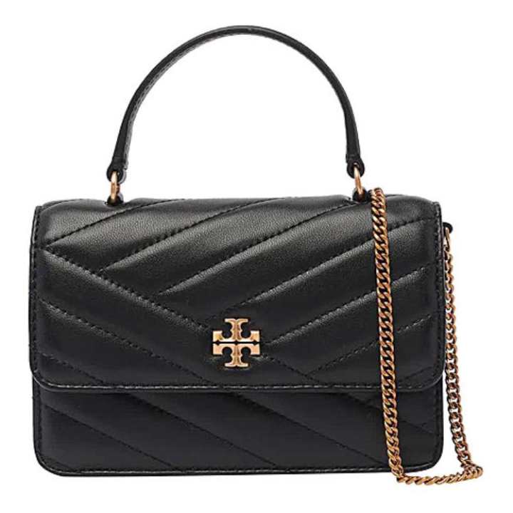 TORY BURCH TORY BURCH Tory Burch Nappa Leather Envelope Bag, Crossbody Bag, One Shoulder Handbag Mini Women's Black