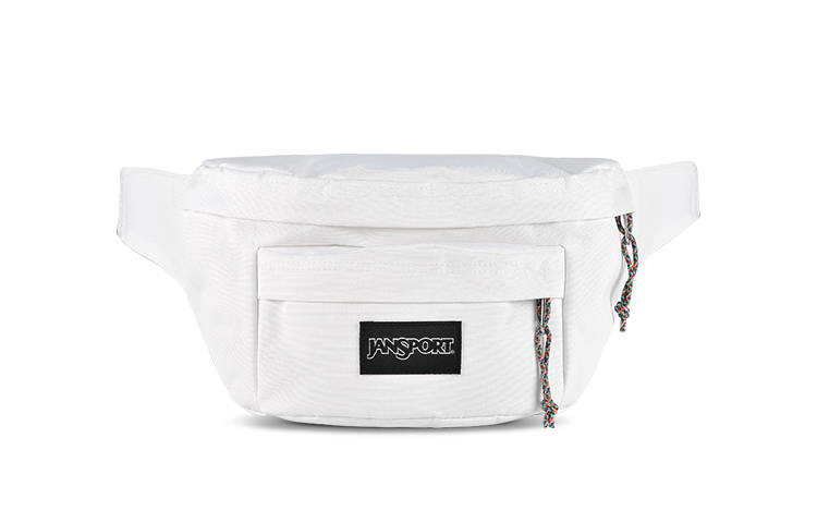 JanSport Fabric Fanny Pack Large Unisex Milk White