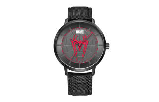 MARVEL Hero Collection 3 Fashion Trend Quartz Movement Nylon Strap Watch Men's Watches Black Dial