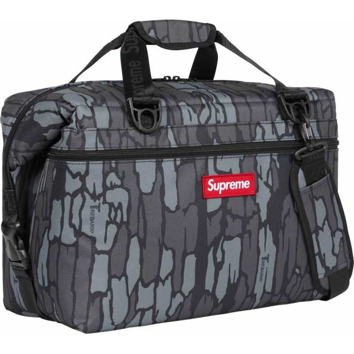 Supreme Supreme Polyester Canvas Portable One Shoulder Storage Bag Regular Unisex Black