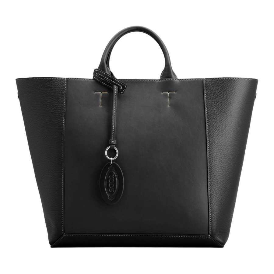 TOD'S TOD'S Logo Plaque Tote Bag