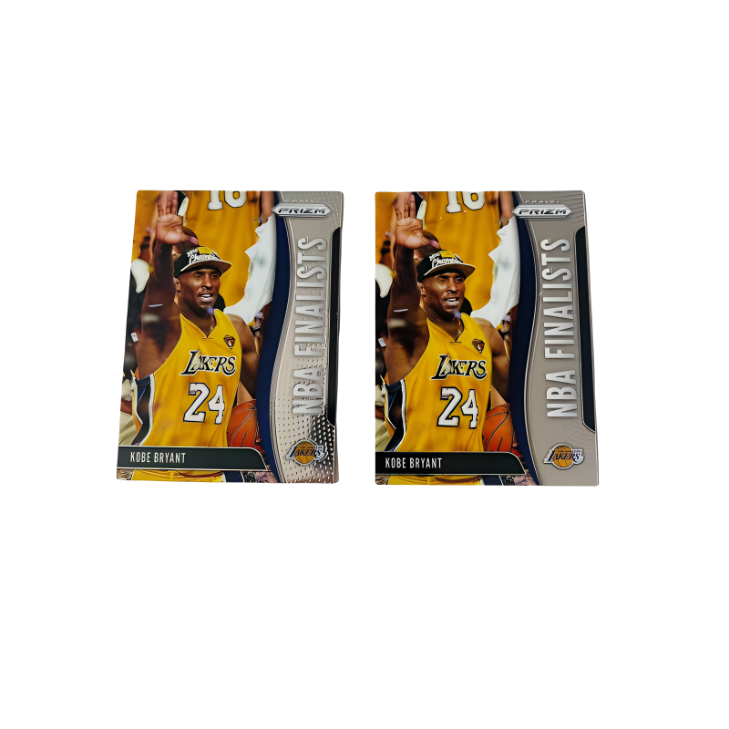 PANINI 19 20 Lakers, Kobe Prizm Finals Special Card, 2 Piece Combination Player Card, Card Product Access Sports Cards