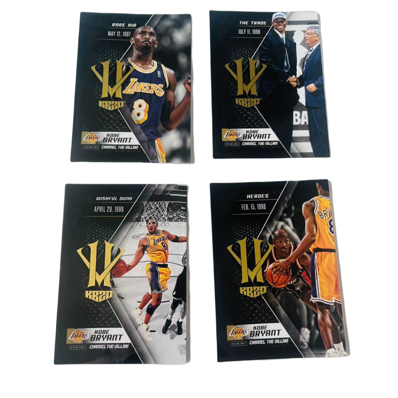 PANINI 15 16 Lakers Kobe 4 Piece Combination Player Card Set Pass Sports Cards 4 Pcs