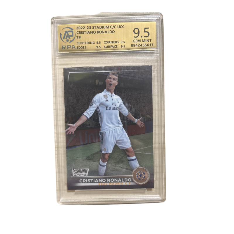 Topps Cristiano Ronaldo, Soccer Player Cards Collection Pass Sports Cards 1 Pc