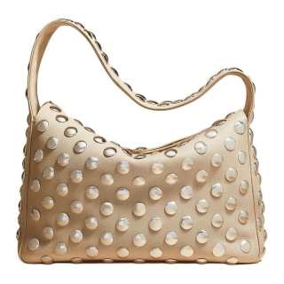 KHAITE Leather & Palladium Plated Brass Handbag Women's Deep Ivory