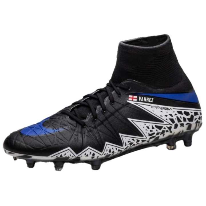 Nike Nike HyperVenom Phantom Slip Resistant Abrasion Resistant Coverage Support Soccer Shoes Men's Black White