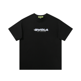 Gwola T Shirts Unisex Crew Neck Moderate