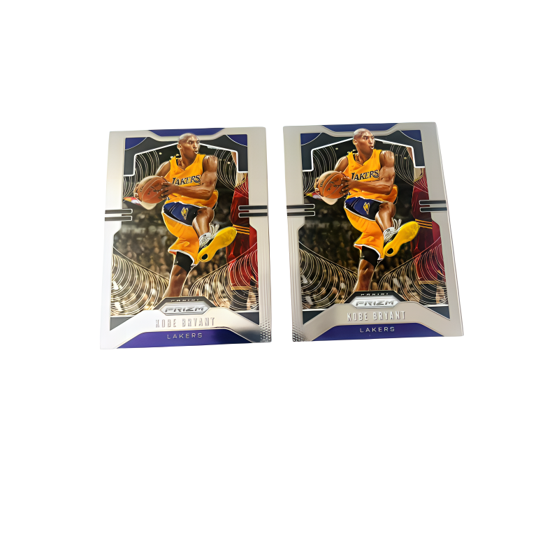 PANINI 19 20 Lakers, Kobe Prizm Base Combination, Player Card, Card Condition Pass Sports Cards 2 Pcs