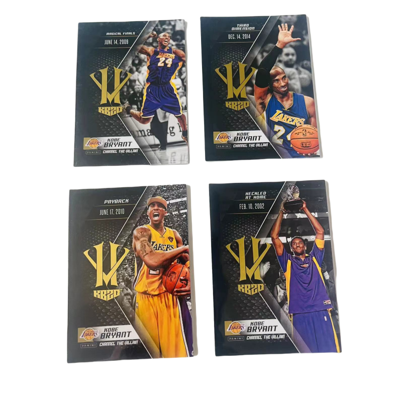 PANINI Kobe Bryant 15 16 Basketball Lakers Star Card Universal Acceptance Sports Cards 4 Pcs