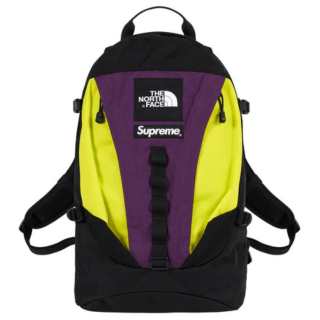 Supreme The North Face X The North Face Collaboration Supreme FW18 Polyester Backpack Unisex Purple Yellow