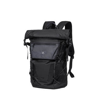 GYXX Nylon Backpack Regular Unisex Starry Black/Glimmering Green/Sunny Mountain Blue