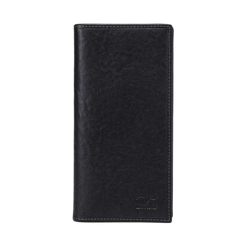 SEPTWOLVES SEPTWOLVES Cow Leather Wallet Men's Black