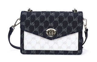 MQ PU With Polyester And Cotton Small Square Bag, Handbag, Shoulder Bag, Crossbody Bag Women's Multicolor