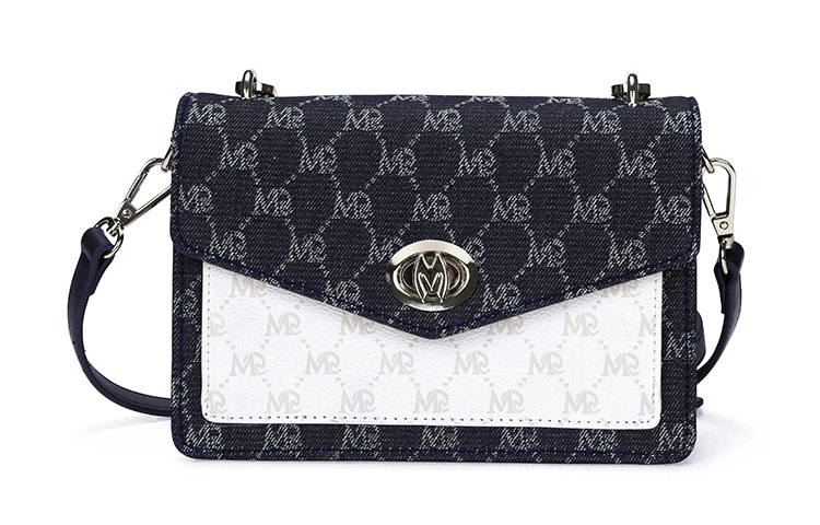 MQ PU With Polyester And Cotton Small Square Bag, Handbag, Shoulder Bag, Crossbody Bag Women's Multicolor