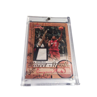 FLEER Wade 2004 Basketball NBA Fleer Sweet Stroke 50 Strand Tricolor Patch Card Product Pass Sports Cards