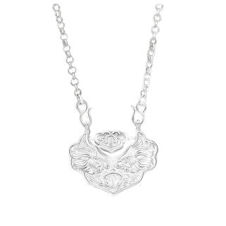 BAINIANCHUANQI 999 Fine Silver Material Pendants Unisex